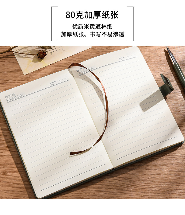 Customized A5 business notebook gift box set, high-end office notebook with high appearance level, as a gift for corporate year-end parties pic 17