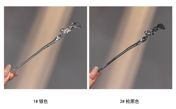 发簪新中式清冷感女高级感古风盘发簪子现代简约小众设计发钗头饰详情5