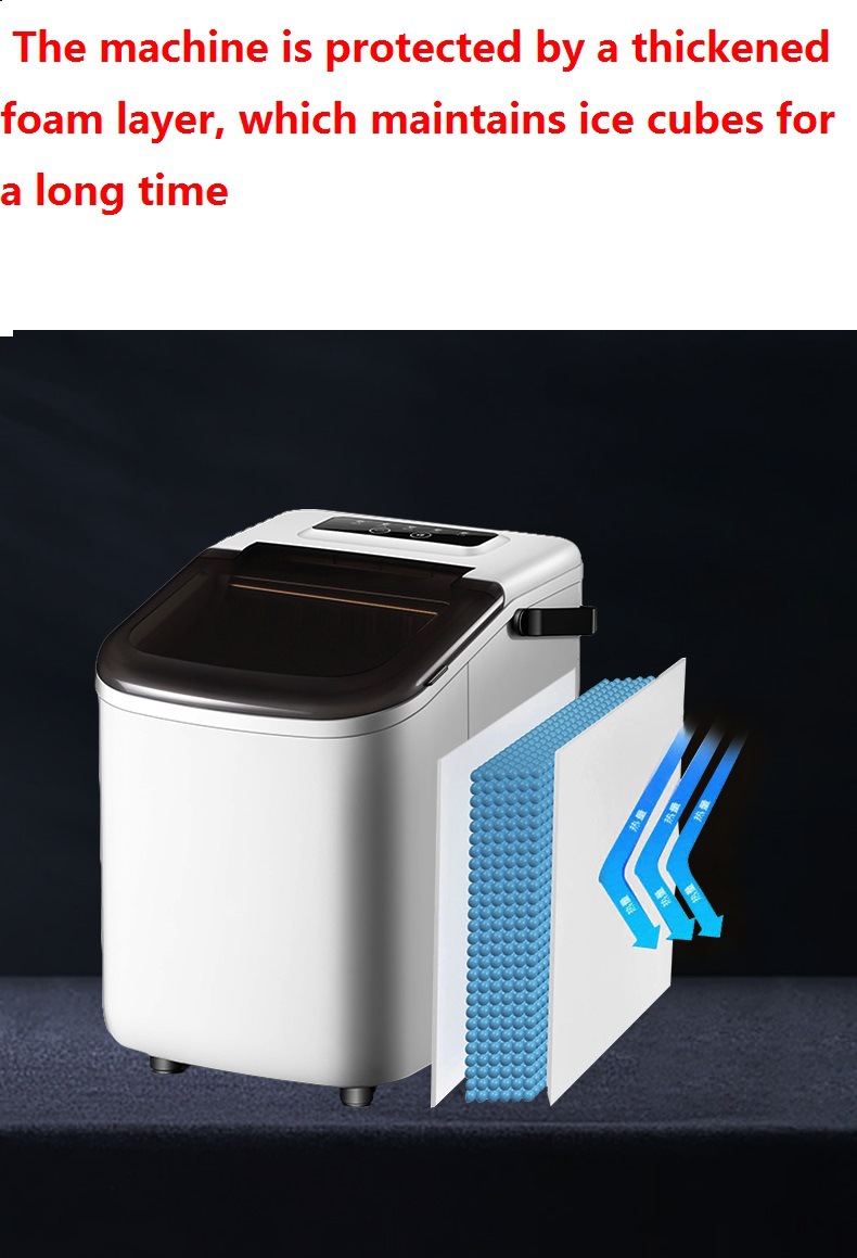 Cross-border e-commerce export milk tea shop ice cube machine ice maker machine automatic household ice maker pic 20