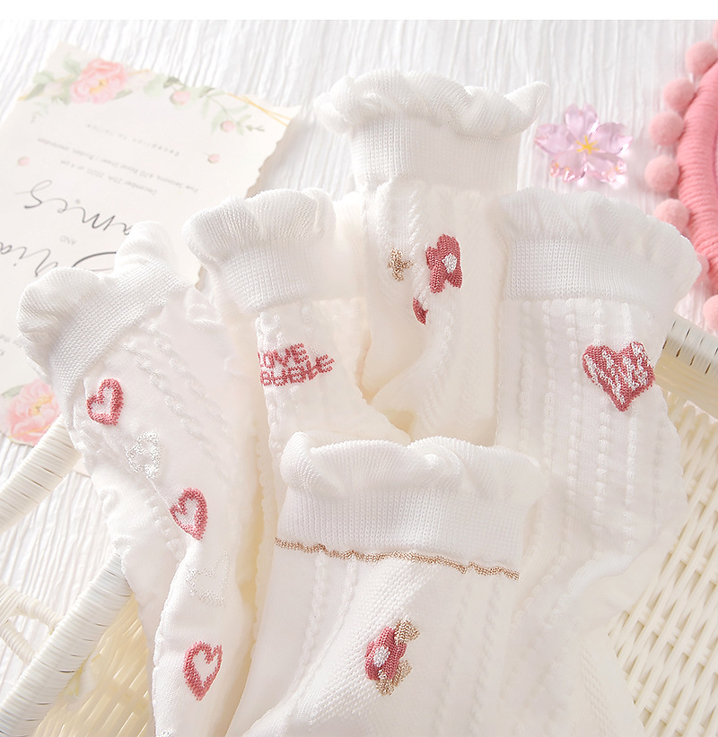 郁金香袜子女秋冬季中筒袜百搭甜美ins潮学院风女袜可爱长袜批发详情15