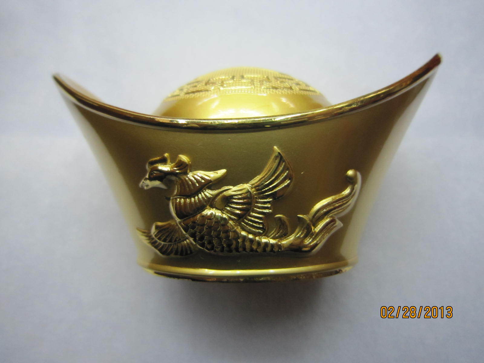 Gold ingot ornaments pic 7