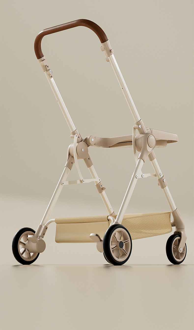 跨境婴儿手推车高景观遛娃神器便携式可坐可躺可折叠儿童口袋车详情31