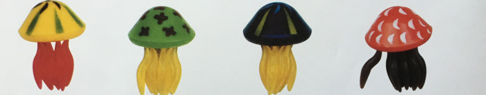 Wholesale of 10 floating plastic fish for fish tank decoration, including octopuses, plastic jellyfish and simulated small artificial fish pic 37