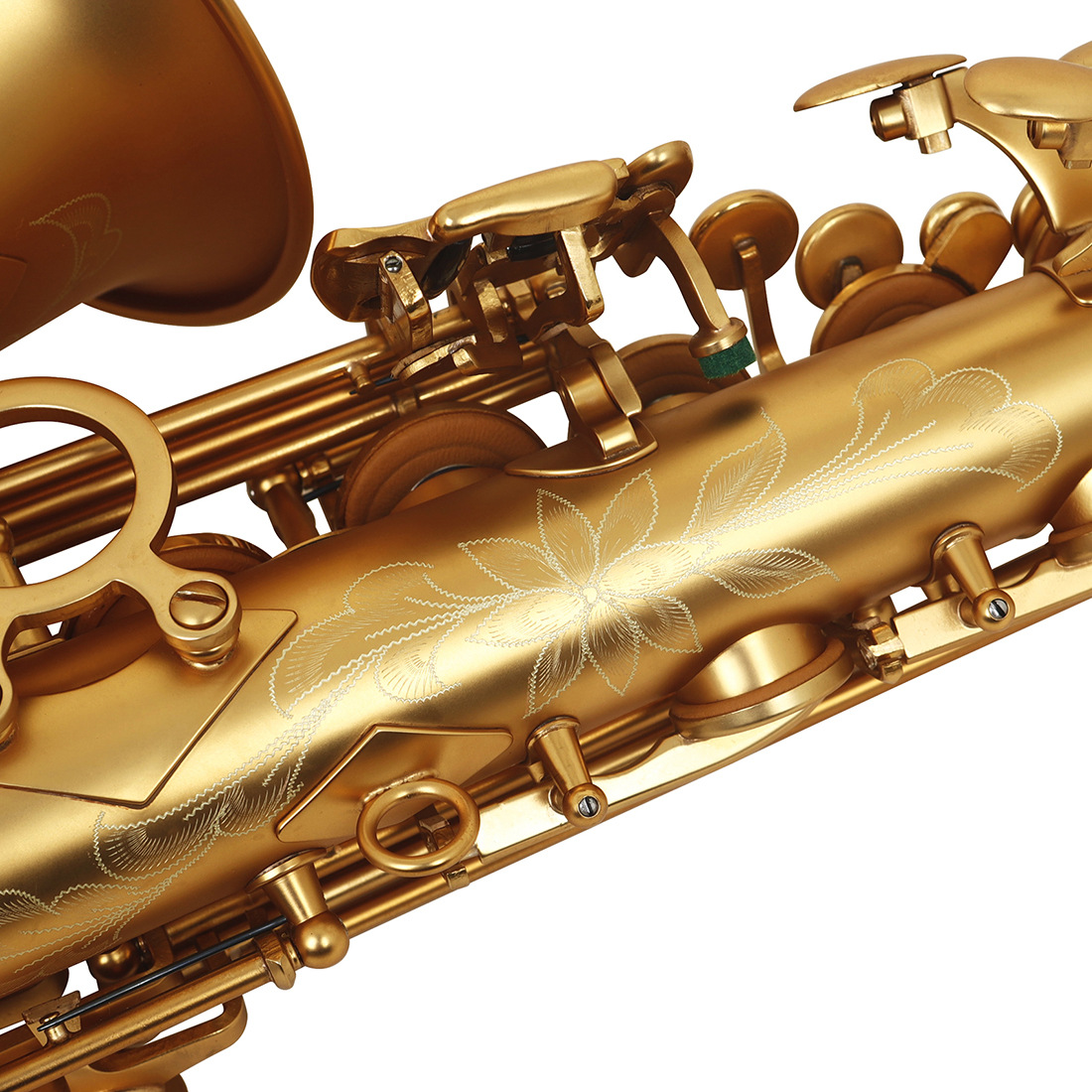 SLADE中音磨砂萨克斯套装黄铜管体初学者成人考级降e调萨克斯管详情35
