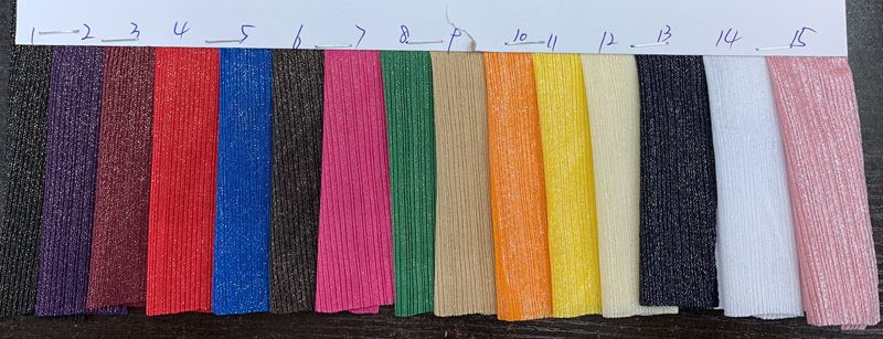 20223 New polyester clothing, fashion fabric, headwear, hair accessories, toys, skirt fabric, beauty strips, gold and silver dot fabric pic 2