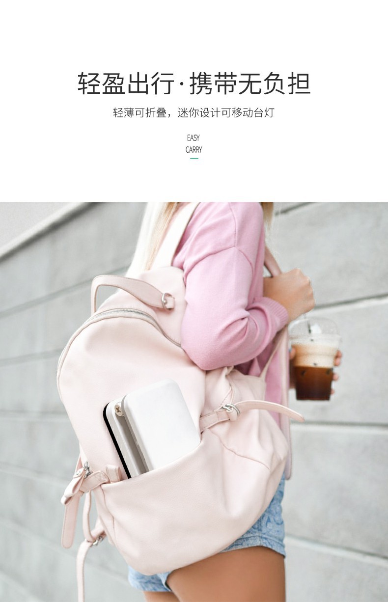 Tegxin 7017 rechargeable desk lamp, student dormitory desk writing folding lamp, lithium battery detachable, ultra-long standby time pic 9