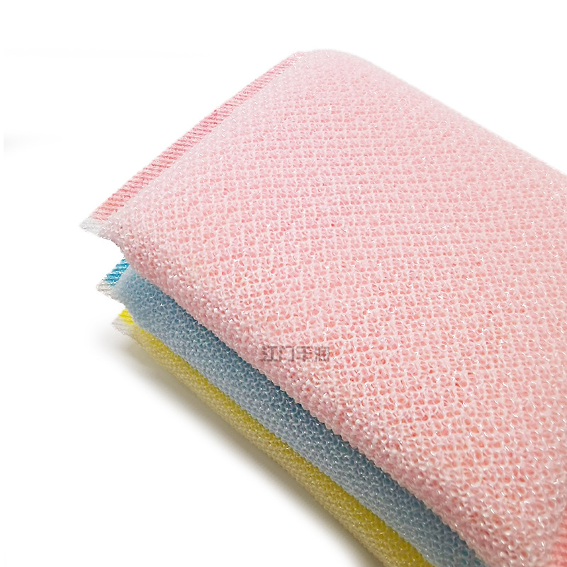 Thickened, encrypted and durable colored washing king, dishwashing sponge, kitchen scouring pad, cleaning cloth, Washing King pic 6