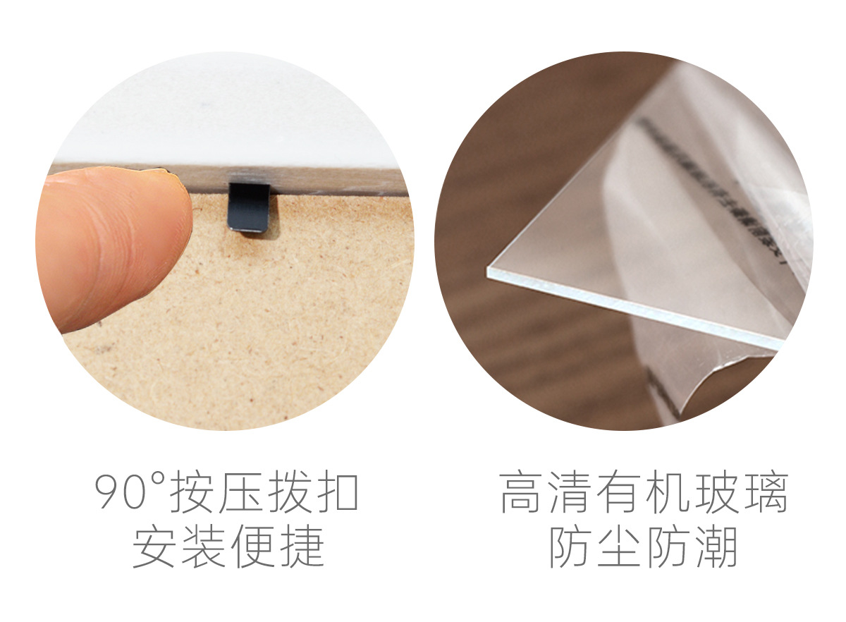 Solid wood texture photo frame, 6-inch, 7-inch, 8-inch, 10-inch, 12-inch wedding certificate wall hanging and table display, PS photo frame, high-end customization pic 16