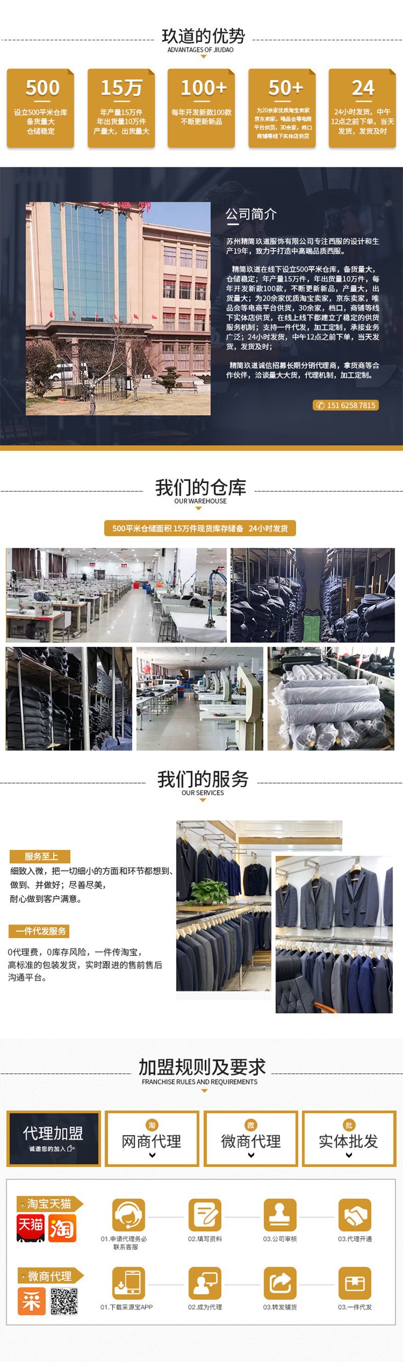 双面尼羊毛西装男士春秋外套红蓝格提花桑蚕丝商务休闲小西服详情1