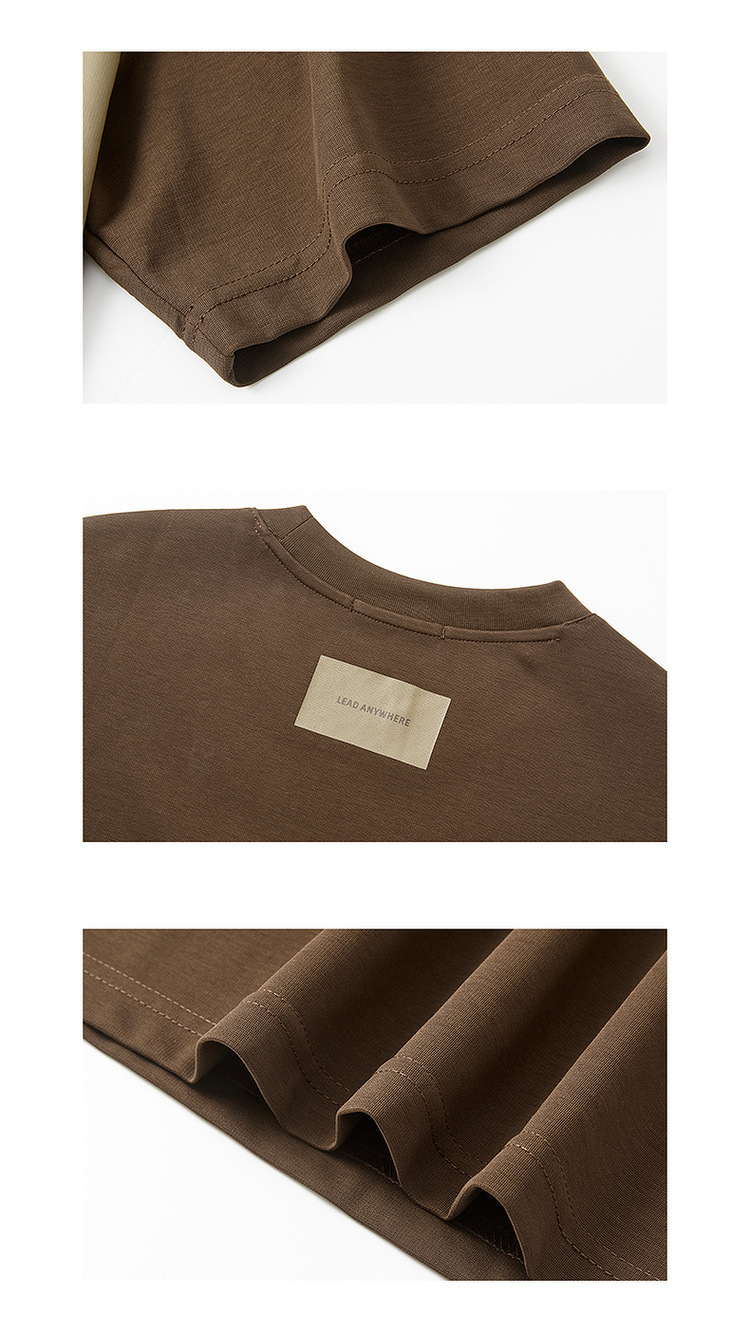 Quick-drying ice silk cotton cool and refreshing smiling short-sleeved T-shirt for men 2024 summer slightly loose and trendy half-sleeved T-shirt pic 36