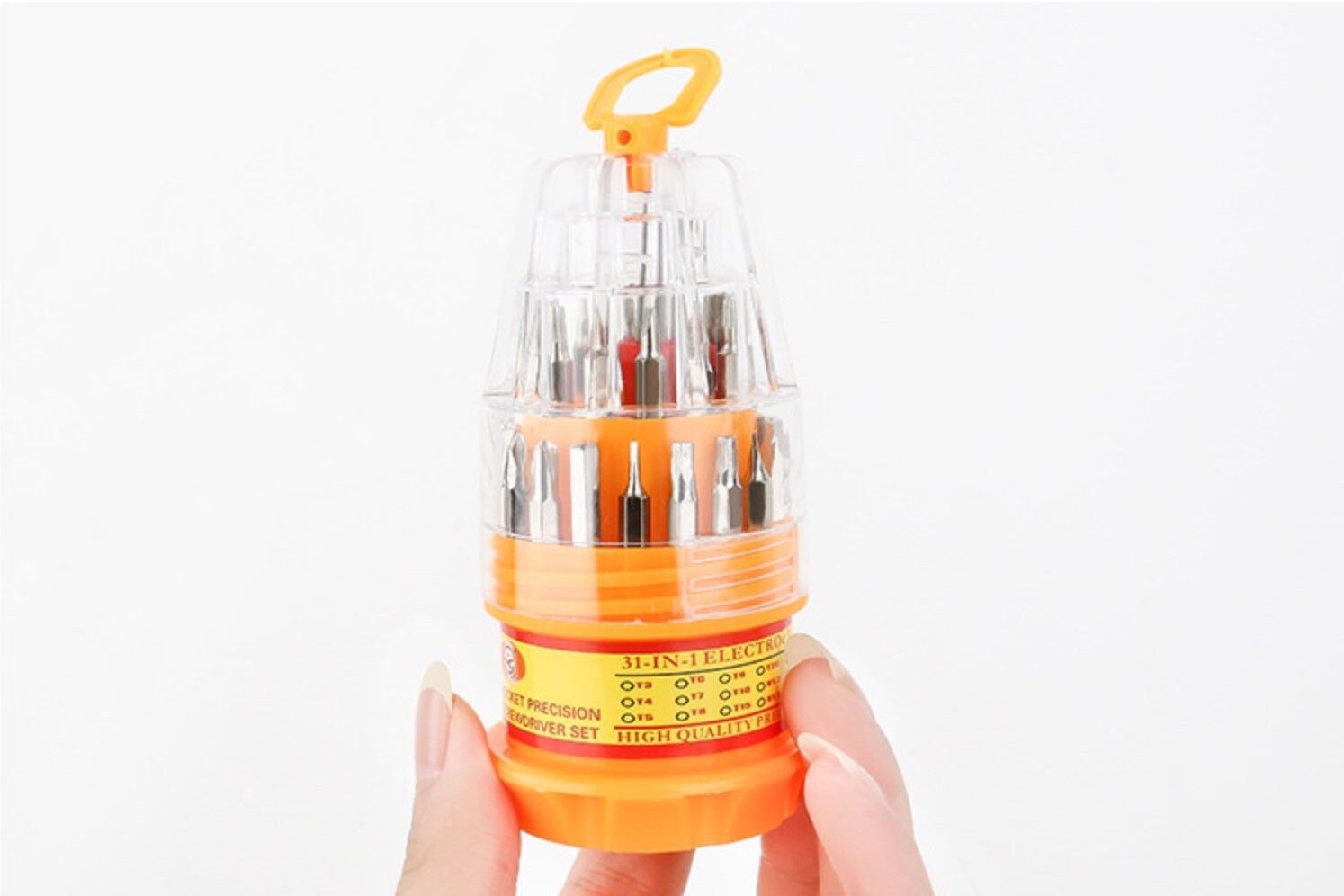 Multi-functional pagoda toolbox, manual screwdriver, screwdriver, Allen wrench combination set, maintenance hardware tools pic 2