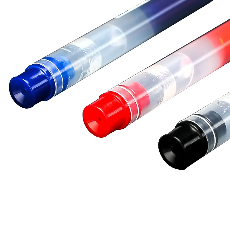 Wholesale of large-capacity gel pens, signature pens, magenta 0.5mm all-in-one student water pens pic 10