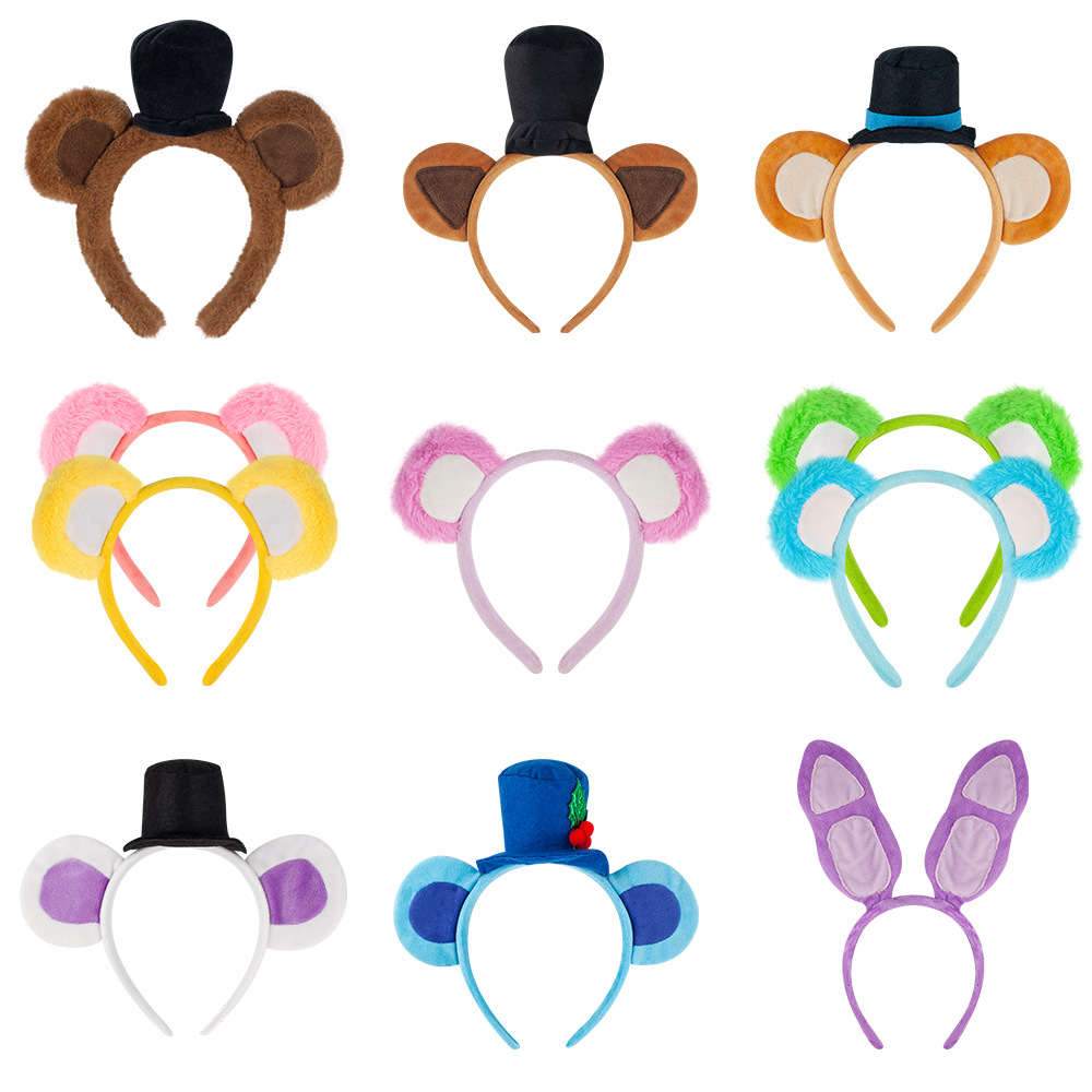 Easter animal headwear Pudding Dog cartoon cute Dalmatian headband Animal headwear plush headband pic 10