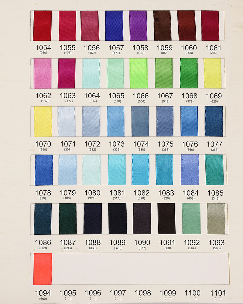 Dingxin single-sided polyester tape wholesale, colored woven tape, satin tape, diy handmade hair accessories, clothing gift boxes, packaging ribbons pic 14