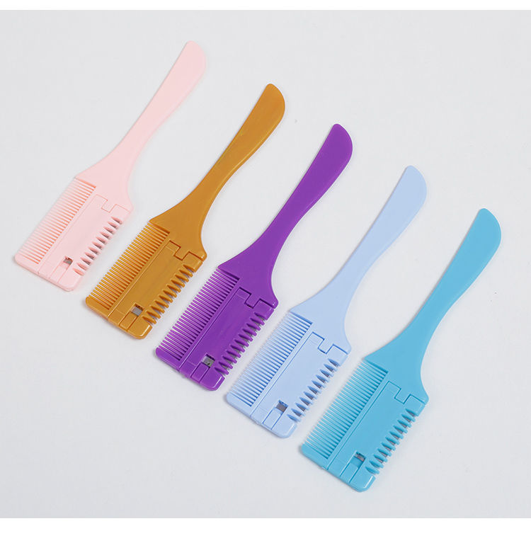 Hair shaving comb, hair shaving device, old-fashioned household thinning device, thinning comb for the elderly and children, bangs hair shaving knife, hair barber knife pic 8