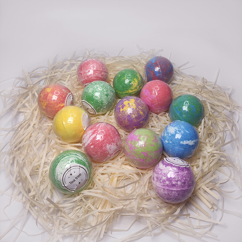 Cross-border bath bomb, Bath salt ball, aromatherapy explosive bubble bomb, semi-finished product, naked ball pic 9