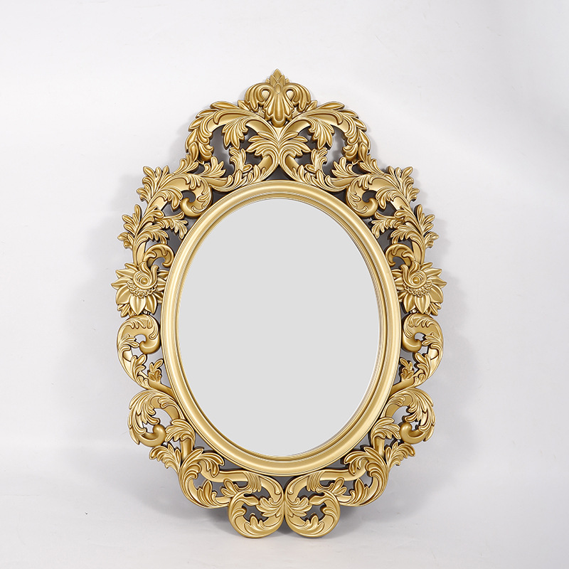 新款现货工艺复古装饰镜多色多用途创意轻奢复古客厅装饰镜详情2
