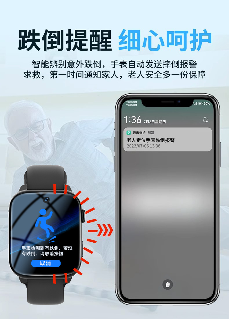 华强北电话手表5G全网通可插卡智能手表防水拍照心率血压定位手表详情14
