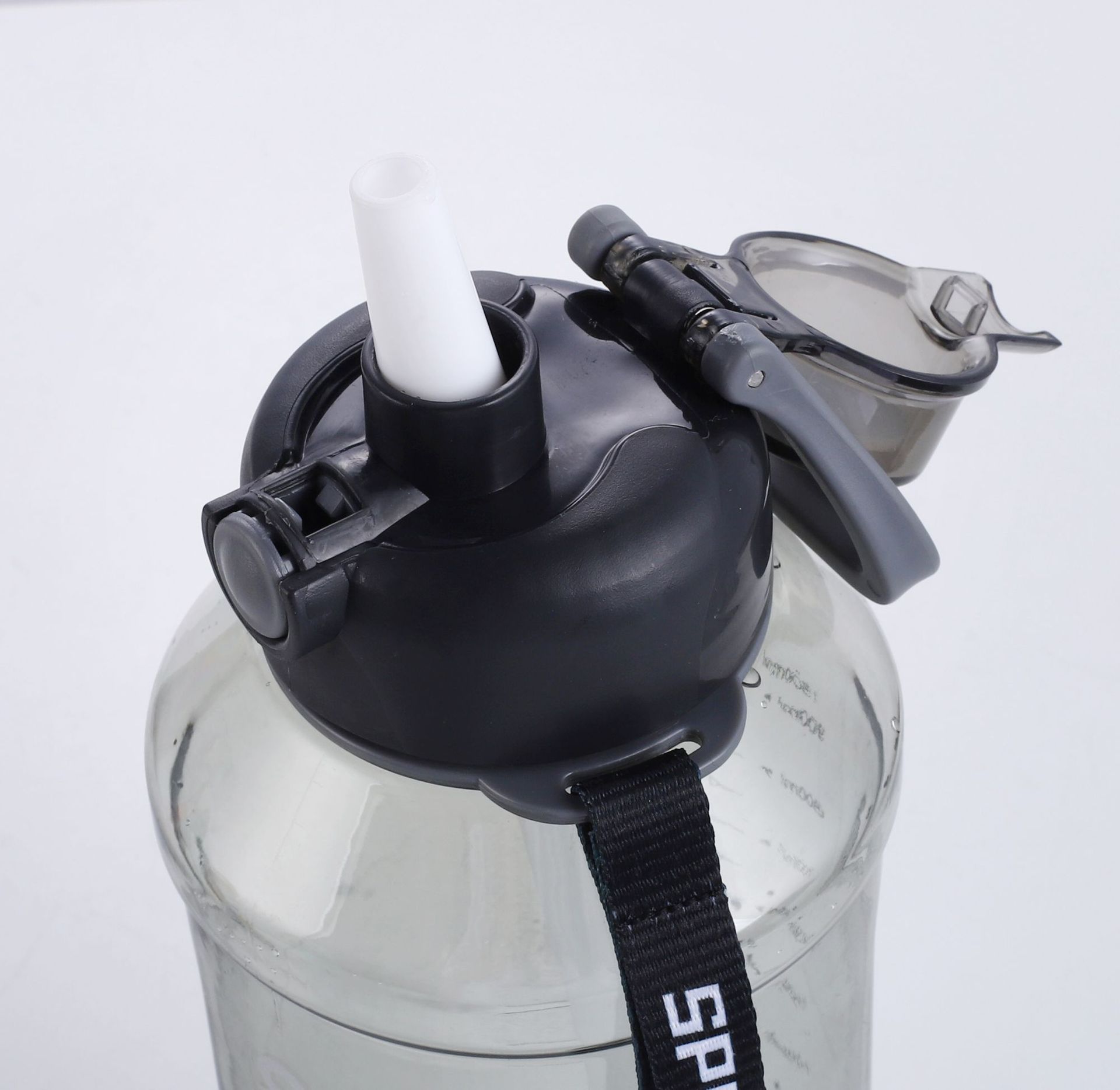 吨吨桶高颜值大容量塑料杯男士户外运动便携水壶夏季耐高温太空杯详情12