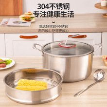 316 stainless steel double-sided wok, low smoke, honeycomb non-stick wok, household gas induction cooker, kitchenware, cookware pic 21