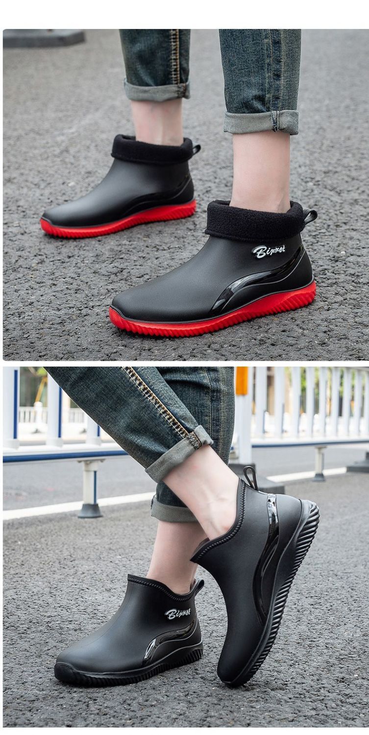 一件代发2024春秋雨鞋水鞋低帮防水雨靴情侣防滑男女士钓鱼胶鞋详情19