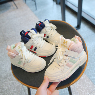 2022秋季男童鞋时尚潮流新款板鞋女童百搭软底运动鞋春夏小白鞋子详情10