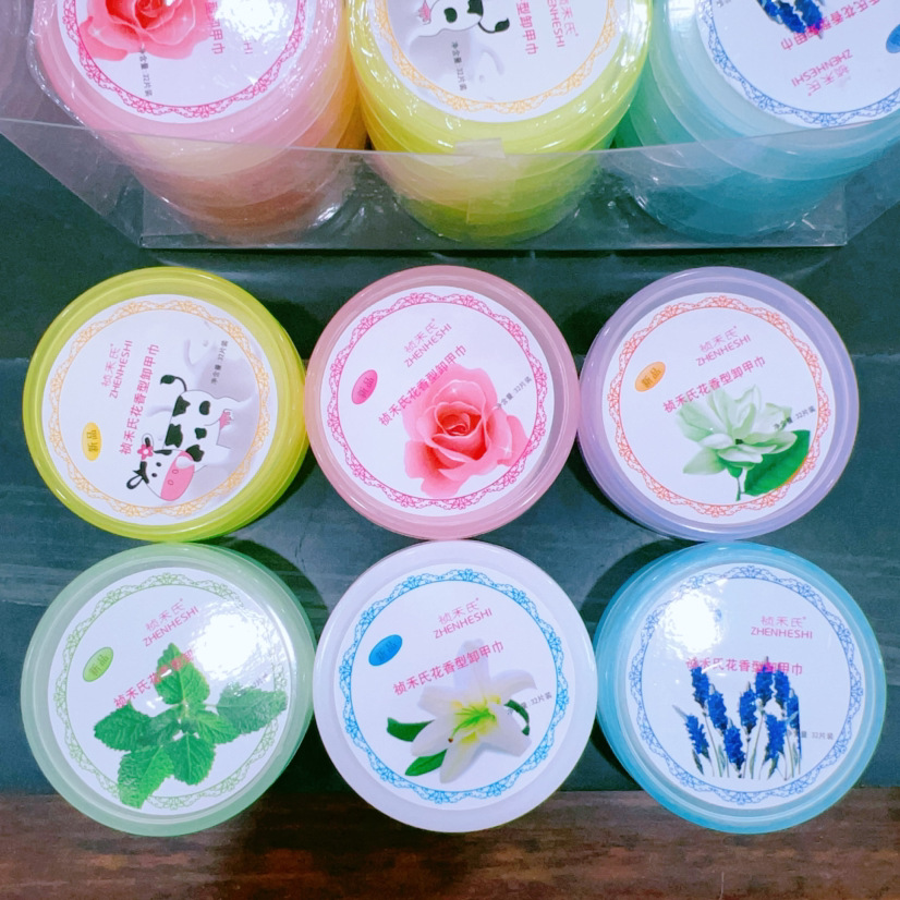 Cross-border Locia nail Polish remover, nail polish remover, Fruit-flavored peel nail polish products, Nail Polish Remover 32 pic 3