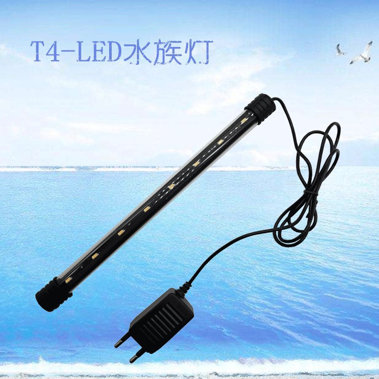 Aquarium fish tank decorative light, Baojie T4-LED aquarium light, multi-color single-row light, fish tank lighting lamp, aquatic plant light pic 18