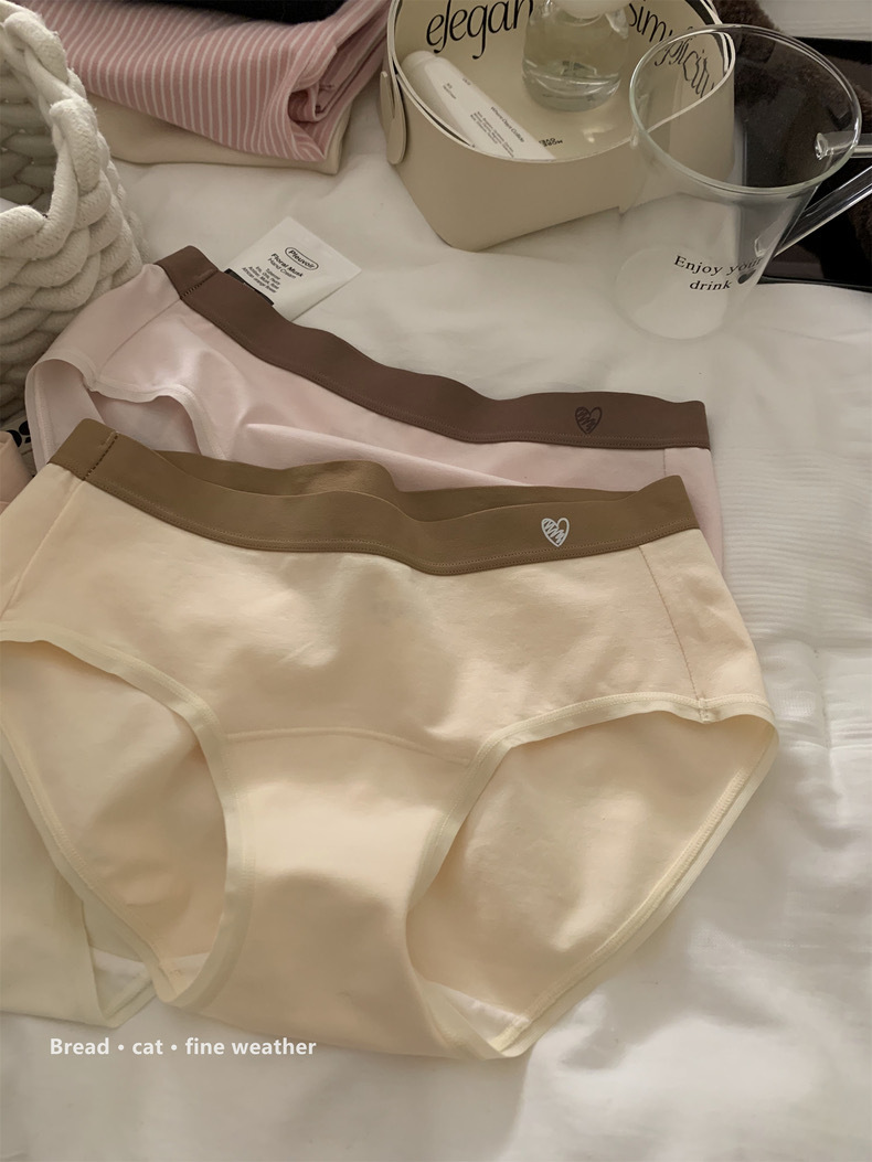 7A抑菌加长裆~A类加宽加长底档纯棉裆部内裤女士舒适全棉少女底裤详情6