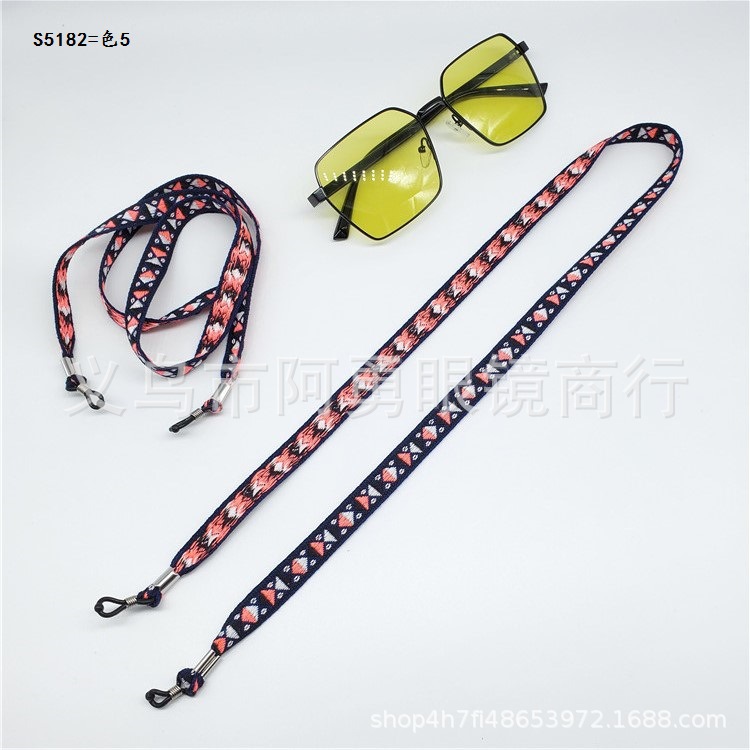 Custom nuevo estilo estilo étnico cuerda de gafas cadena de gafas colgante cuello cuello anti-caída cuerda de gafas europa y américa popular influencers pic 2
