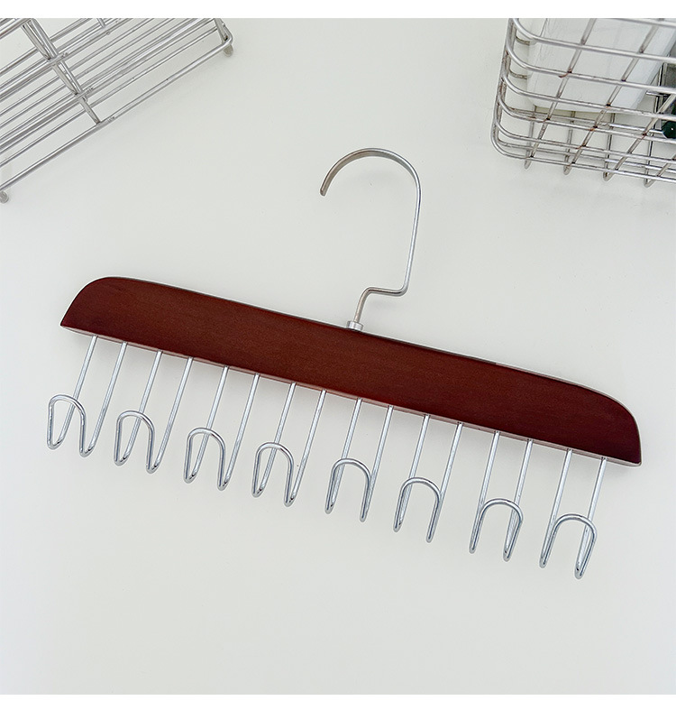 羊绒大衣木质衣架服装店挂衣收纳家用无痕毛衣内衣卫衣宠物晾衣架详情15