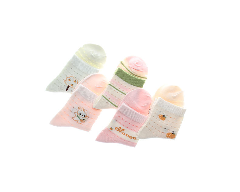 六指鼠儿童袜子男童棉袜春夏女童洞洞透气春秋网棉可爱婴儿宝宝袜详情9