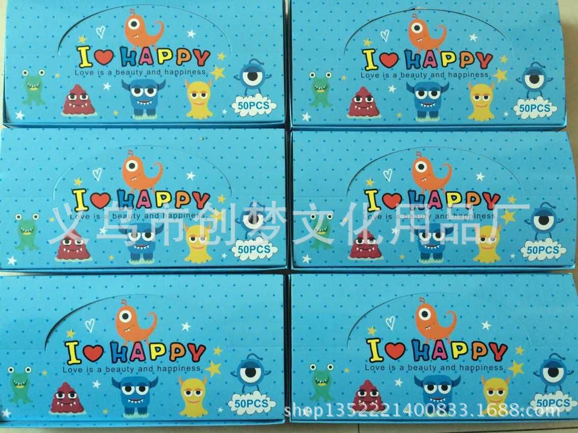 50 plastic toy stamps for children in a color box pic 5