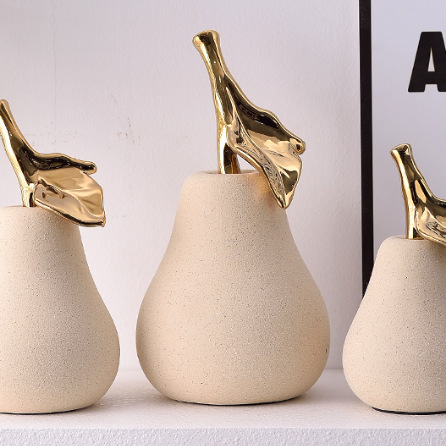 简约欧式家用酒店用定制苹果摆件电镀多彩多色详情9