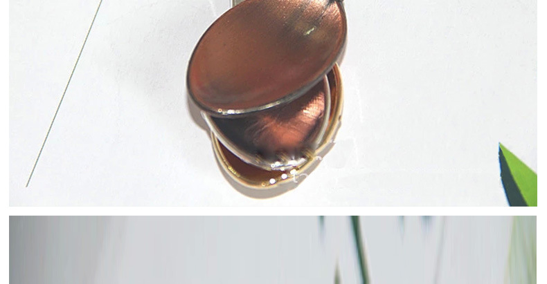 Elegant and charming, shy flower bud coffee spoon, retro long-handled spoon, alloy dessert spoon (JY50) pic 30