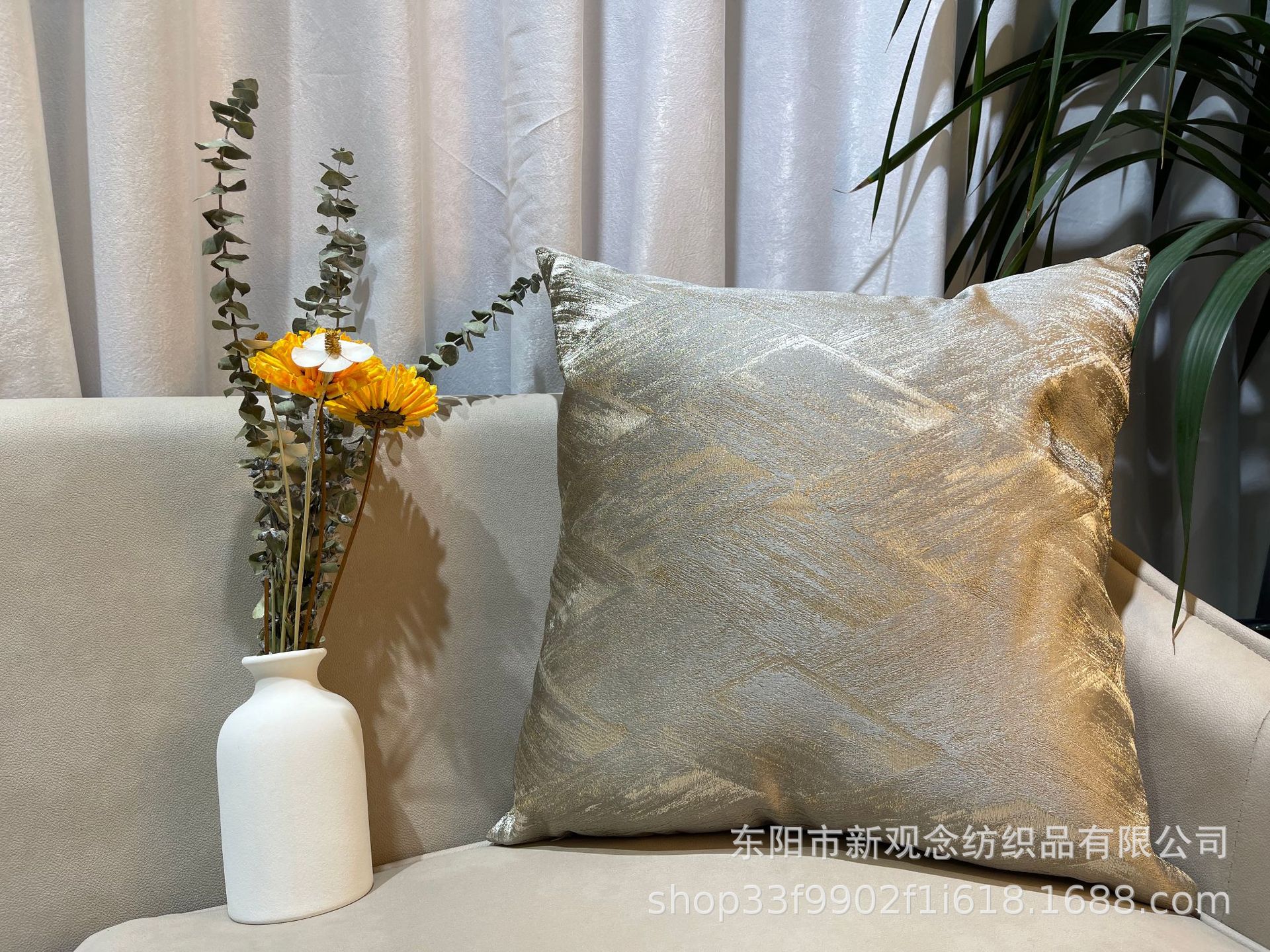 New creative pearlescent geometric abstract pillowcase and modern simple cushion cover factory direct sales cross-border pic 29