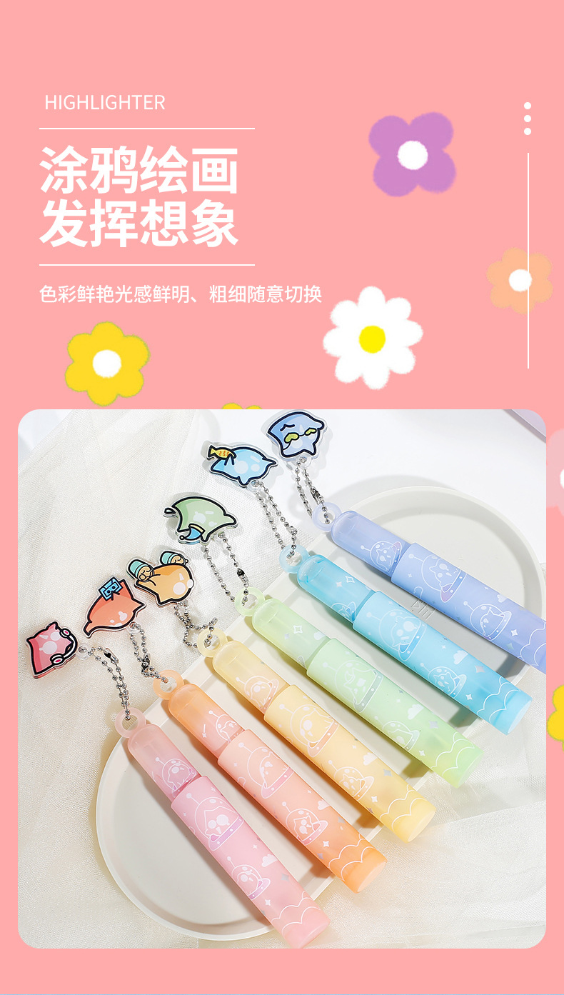 Blaster flash highlighter soft eye guard pen softhead sparkle pen estudiante marcadores destacados graffiti mano tienda highlighter fantasía star trip blaster flash highlighter flash highlighter pic 8
