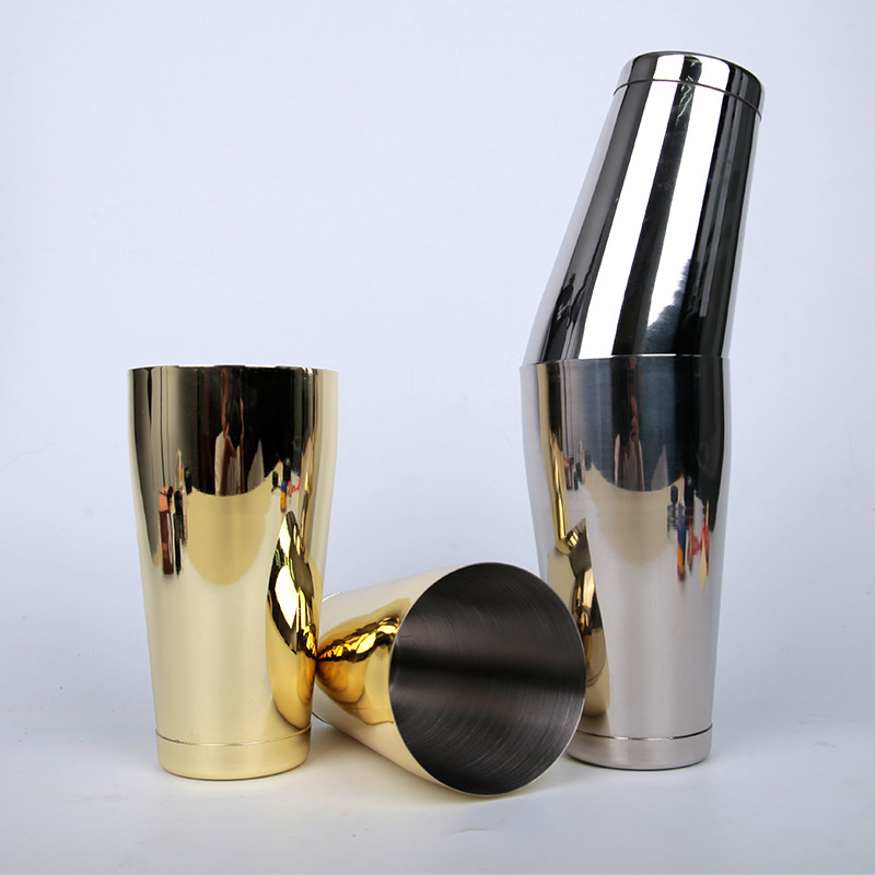 Boston cocktail shaker, stainless steel Boston shaker glass, bar cocktail mixing, stainless steel hall cup, mixing cup, cocktail tools, bar supplies, mixing supplies, bar utensils pic 9