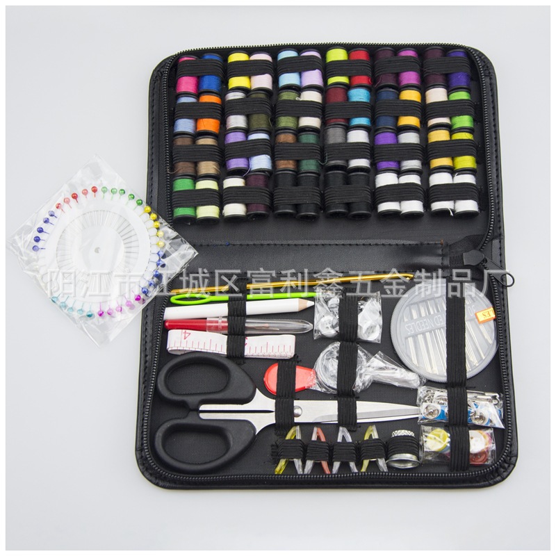 Factory wholesale 172-piece set of sewing kits, portable home and travel sewing kits, 48-color sewing tools, DIY sewing kits pic 12