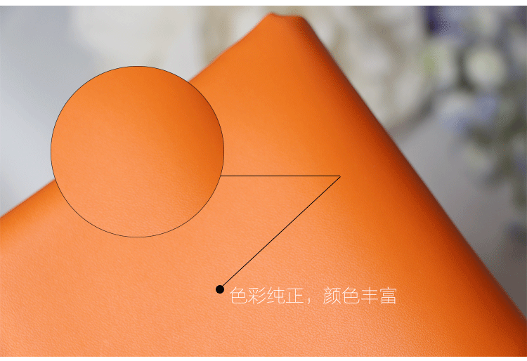 Yiwu wholesale sheepskin pu leather, 100-textured soft and hard bags, decorative leather bags, shoe materials, matte fine textured leather fabric pic 4