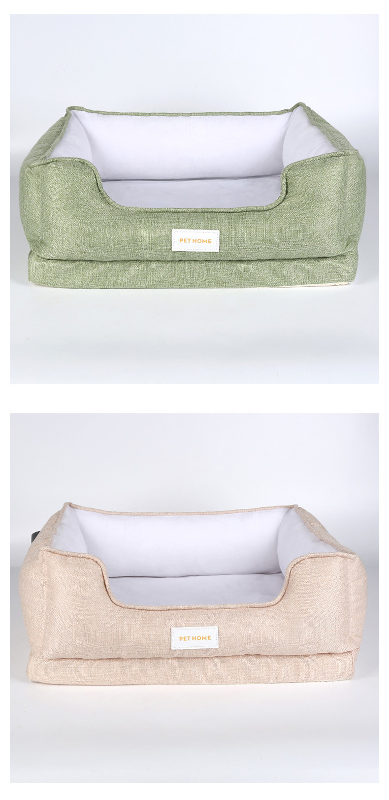 Pet bed, suitable for all seasons, detachable and washable. Memory foam dog bed, comfortable, soft, non-sticky and warm. Cat bed, pet bed pic 10