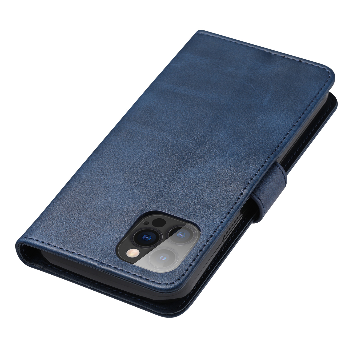 Suitable for iPhone15 wallet case, 8Plus phone case, calfskin genuine leather protective case, and SIM card for iPhone7 pic 28