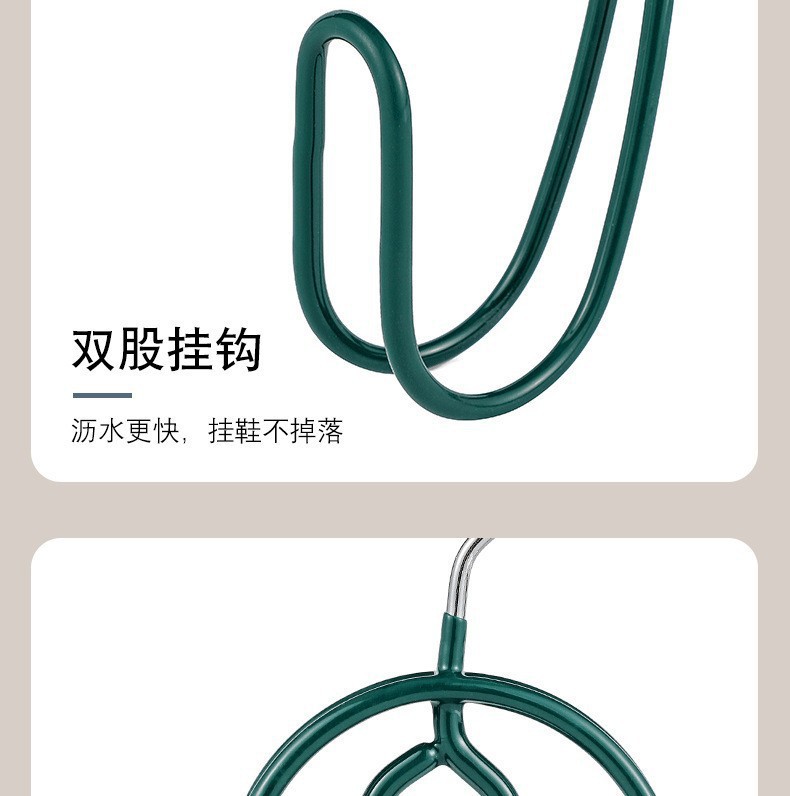 家用多功能挂鞋架晒鞋晒鞋架子户外阳台晾鞋架挂钩室外凉鞋架挂架详情7