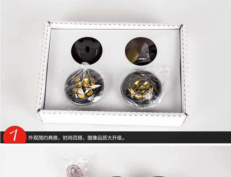 Neutral truck modified audio system, high-power tweeter, high-quality full-range car horn, subwoofer, tweeter pic 2
