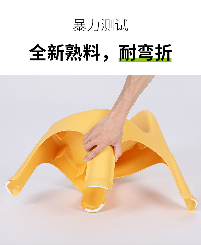 8592儿童椅小矮凳矮板儿童小孩靠背加厚凳子家用客厅聚会防滑椅子批发详情6