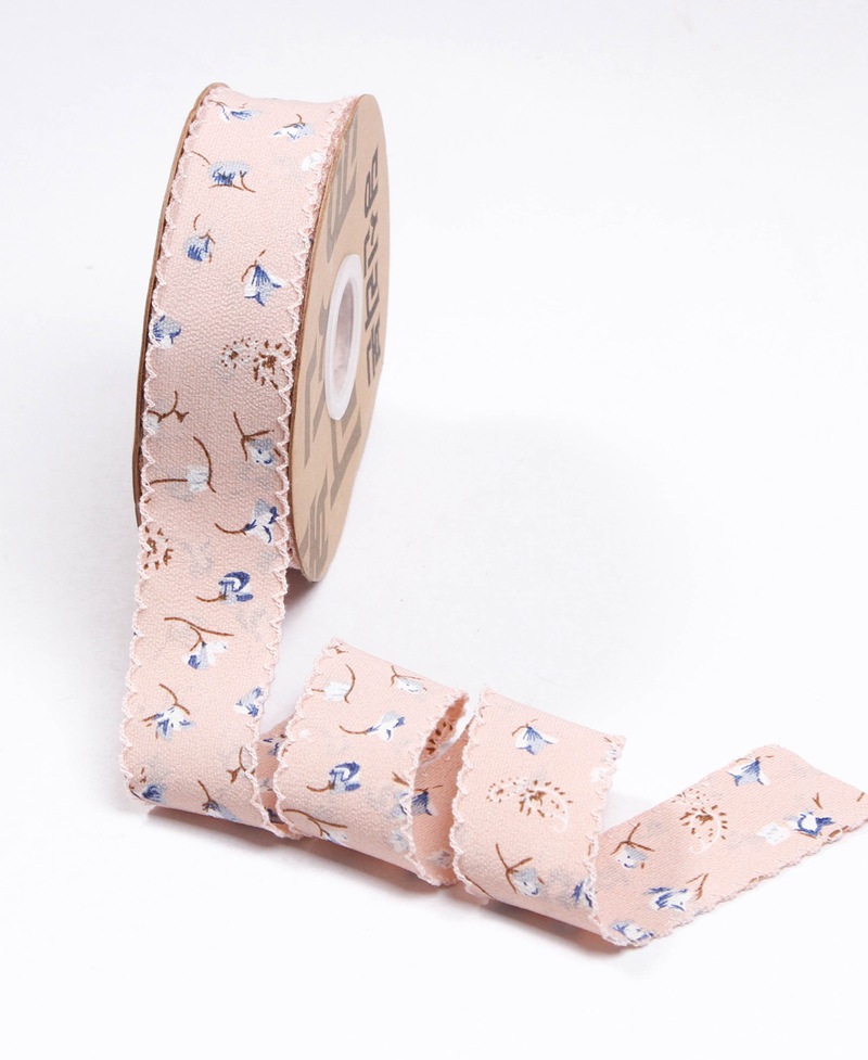 Sweet lace, fringed, small floral webbing, Chinese style, national trend diy bow, hair rope, hair accessory, waist chain, gift, flower packaging material pic 5