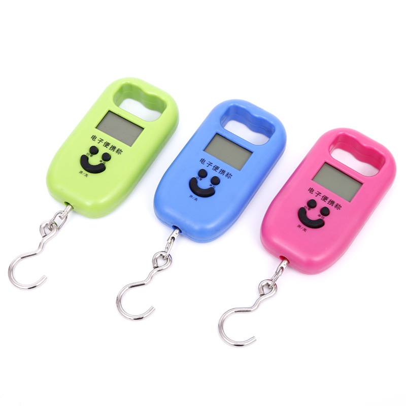 2020 new model small electronic scale, household luggage scale, express delivery scale, hook scale, portable electronic scale, drop shipping pic 1