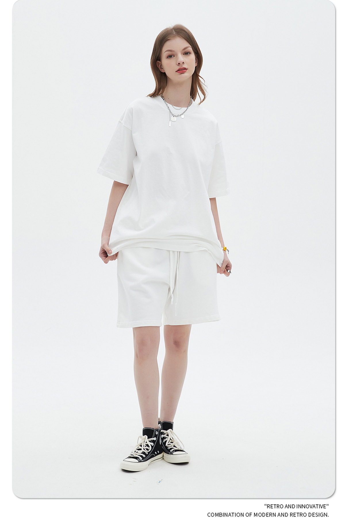 ARTIE男装|重磅250G复古水洗做旧短袖t恤男 宽松纯棉男士潮牌t恤详情17