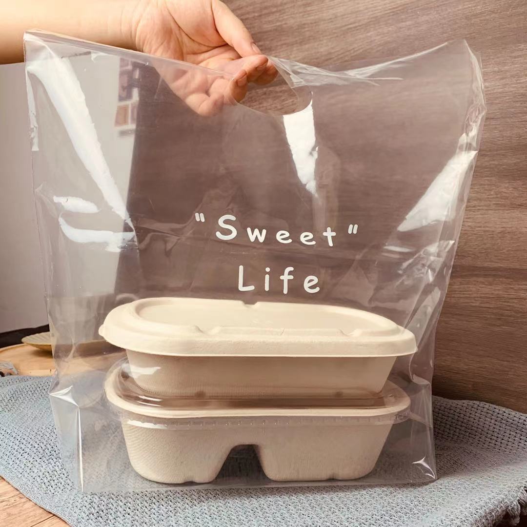 For the Dragon Boat Festival, baking, bakery, takeout bags, plastic bags, cake boxes, packing bags, desserts, fruits, transparent hand-held bags pic 6