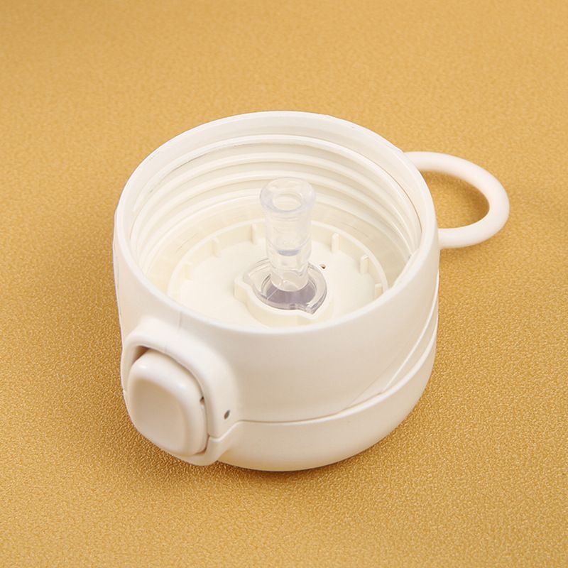 韩版304不锈钢弹跳盖保温杯 简约卡通豌豆杯便携清新学生水杯抖音详情11